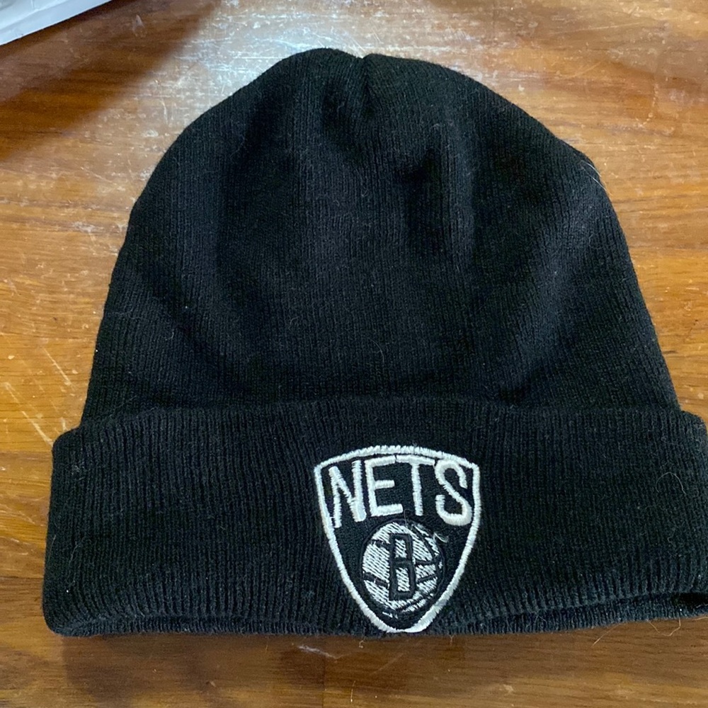 Nets basketball beanie